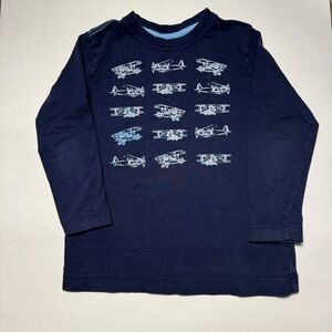 Hanna Andersson long sleeve airplane shirt.